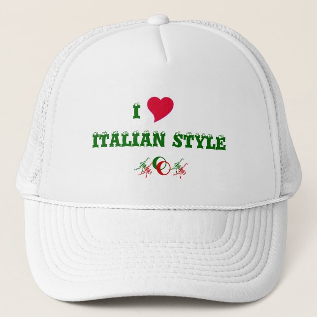 GORRA DE ESTILO ITALIANO (Anverso)