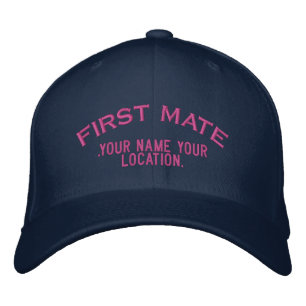 Gorra de estilo náutico personalizado de primer ma