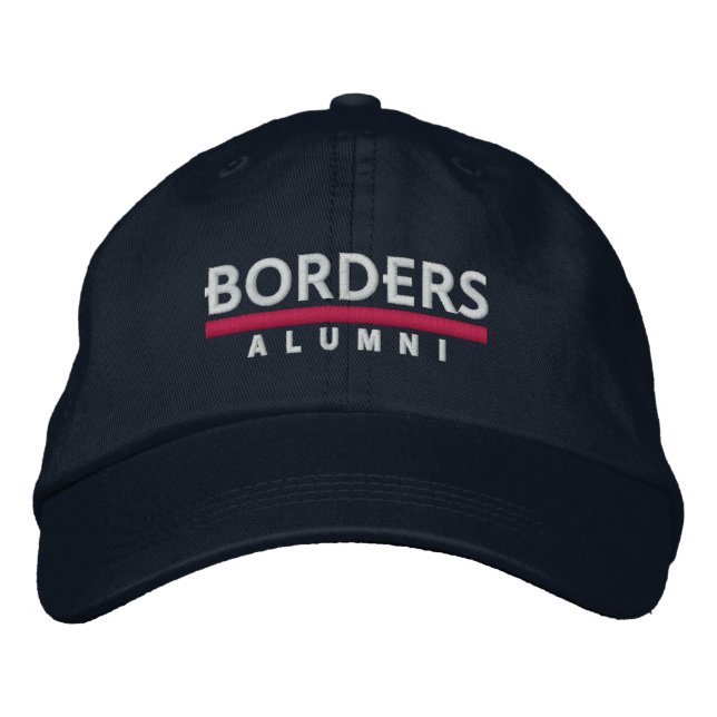 Gorra de ex-alumnos de la librería Borders (Anverso)