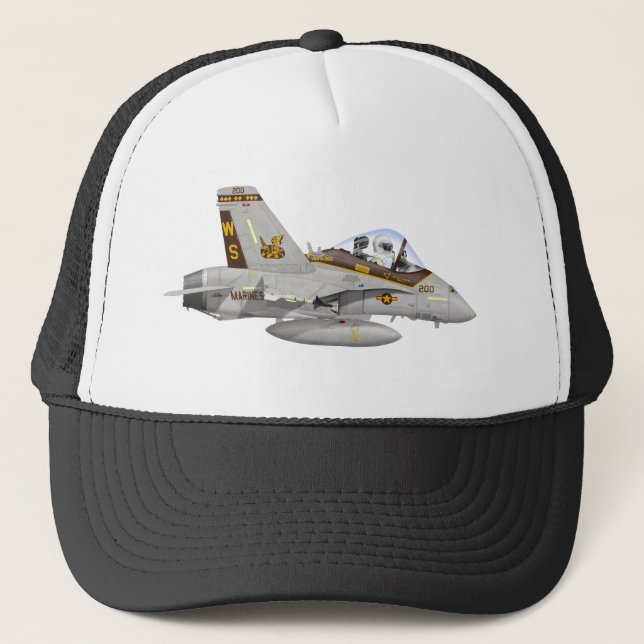 Gorra de F18 VMFA-323 (Anverso)
