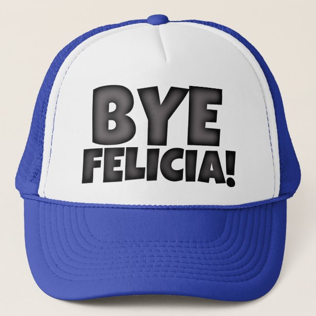 Gorra de Felicia del adiós divertido (Anverso)
