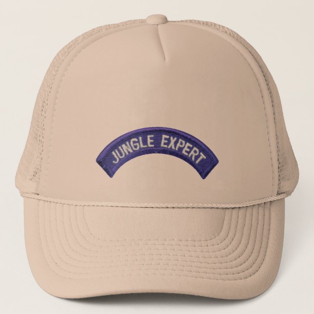 Gorra de fichas de expertos de la jungla del ejérc (Anverso)