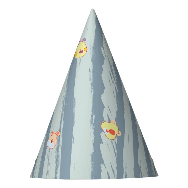 Gorra de fiesta – Caras caprichosas (Anverso)