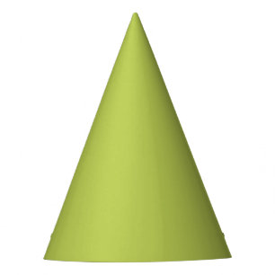 Gorra de fiesta chartreuse suave de moda