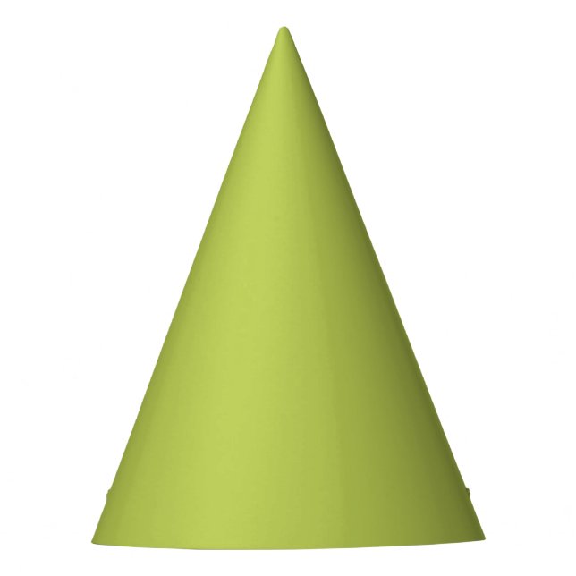 Gorra de fiesta chartreuse suave de moda (Anverso)