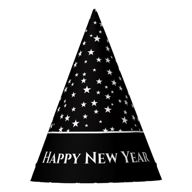 Gorra de fiesta de año nuevo con estrellas (Anverso)