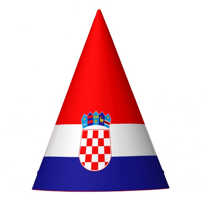 Gorra de Fiesta de bandera de Croacia (Anverso)