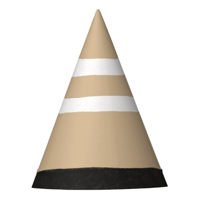 Gorra de Fiesta de Cono de Construcción de Tráfico (Anverso)