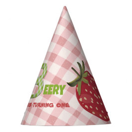 Gorra de Fiesta de Cumpleaños de Fresberry Berry S