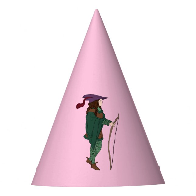 Gorra de fiesta de doncella Marian (Anverso)