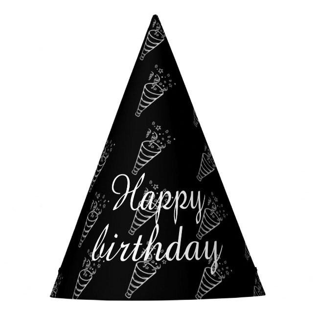 Gorra de Fiesta de esquema simple (Anverso)