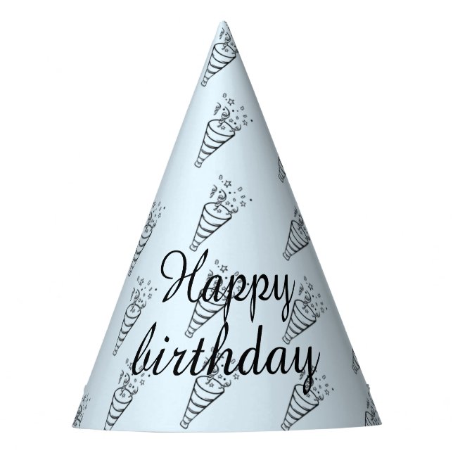 Gorra de Fiesta de esquema simple (Anverso)