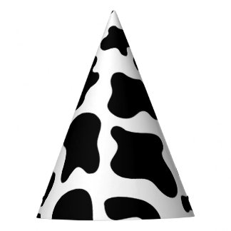 Gorra de Fiesta de impresión de vaca