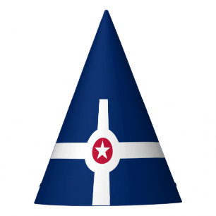 Gorra de fiesta de la bandera de Indianápolis, Ind