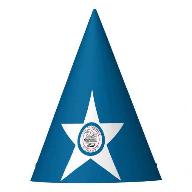 Gorra de fiesta de la bandera de la ciudad de Hous (Anverso)