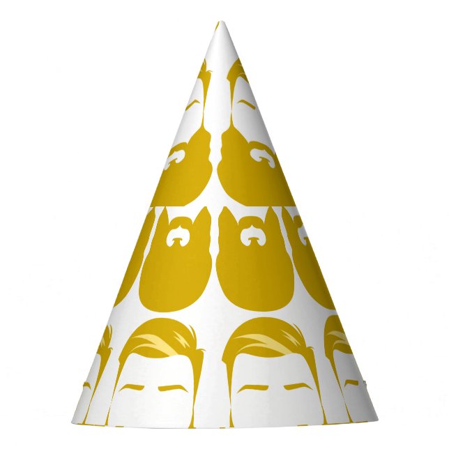 Gorra de Fiesta de los hombros amarillos múltiples (Anverso)