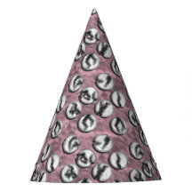 Gorra de fiesta de lunares rotos