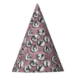 Gorra de fiesta de lunares rotos