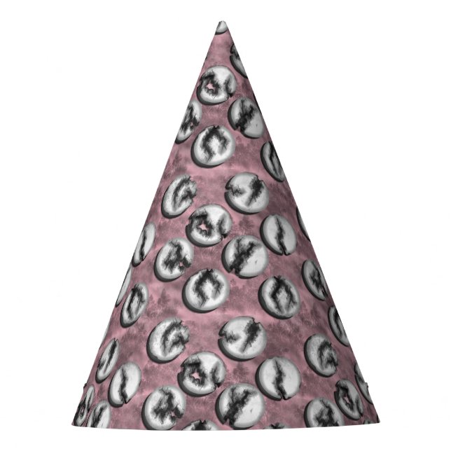 Gorra de fiesta de lunares rotos (Anverso)