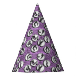 Gorra de fiesta de lunares rotos