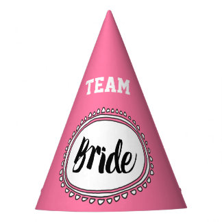 Gorra de fiesta de novia de Team Bride