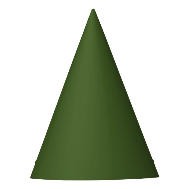 Gorra de fiesta de oliva oscura (Anverso)