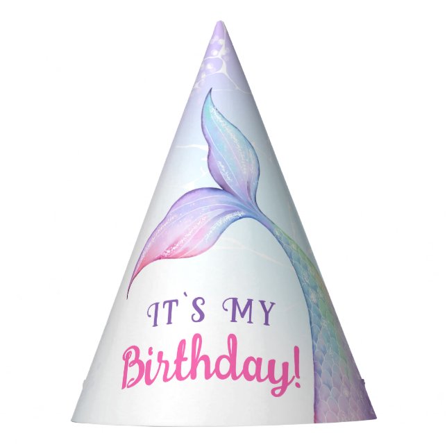 Gorra de Fiesta de papel en cumpleaños con temátic (Anverso)