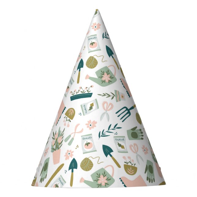 Gorra de Fiesta de tiempo de jardín (Anverso)