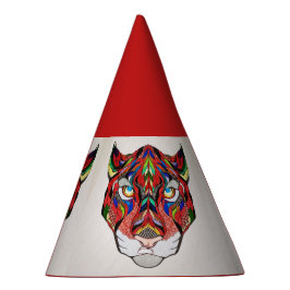 Gorra de fiesta de tigre