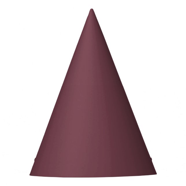 Gorra de fiesta marrón violácea (Anverso)