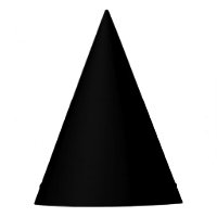 Gorra de Fiesta negro sólido