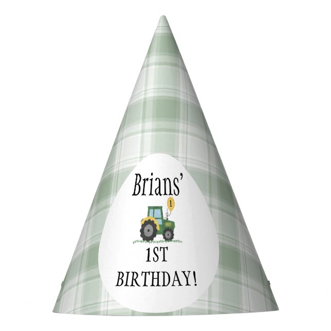 Gorra de fiesta para tractores (Anverso)