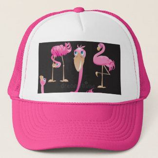 GORRA DE FLAMINGO ROSA CALIENTE