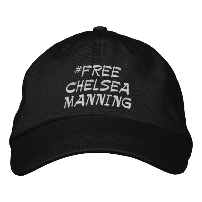 Gorra de Free Chelsea Manning (Anverso)