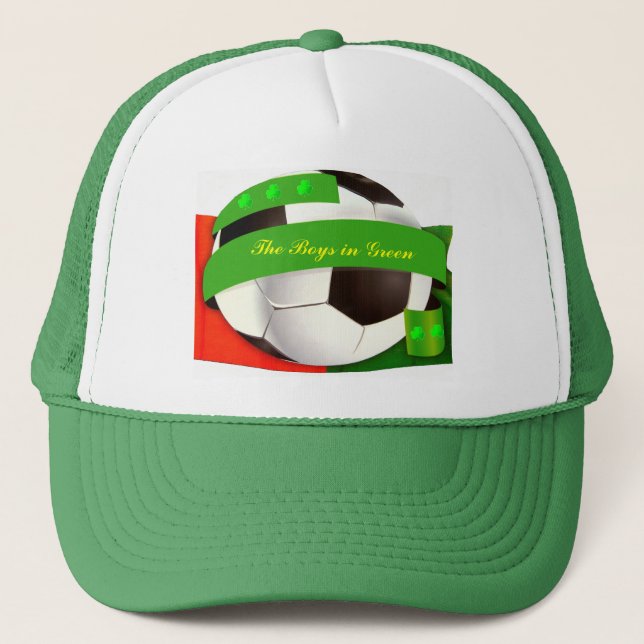 Gorra de fútbol de Irlanda (Anverso)