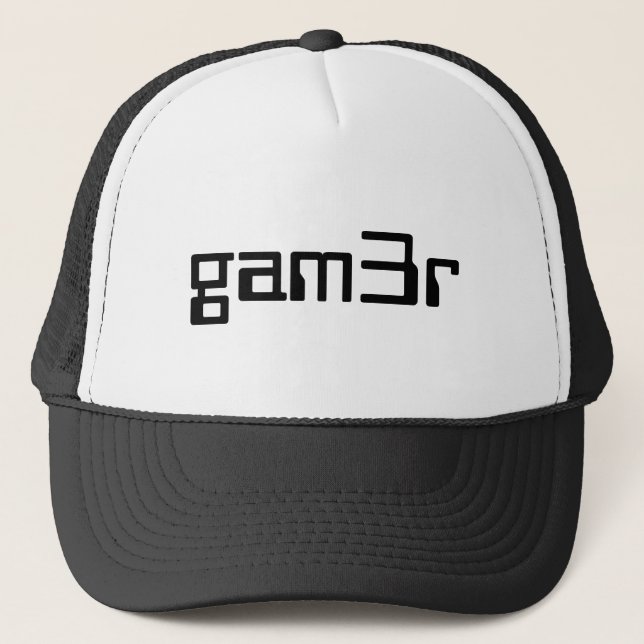 gorra de gam3r/casquillo del camionero (Anverso)