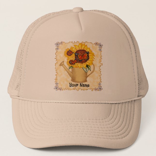 Gorra de girasol acuático (Anverso)