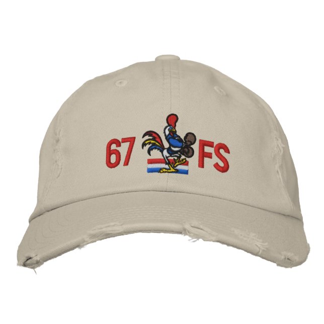 gorra de golf 67FS con Callsign (Anverso)