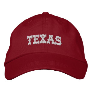 Gorra de Gorra de Béisbol Embrodado de Texas