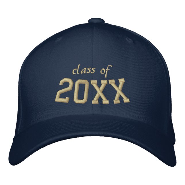 Gorra de graduación con embargo de Personalizado d (Anverso)