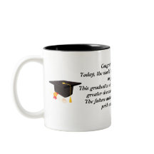 Gorra de graduación de taza de graduación con pala