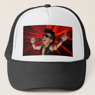 Gorra de gritos y vigas láser locos