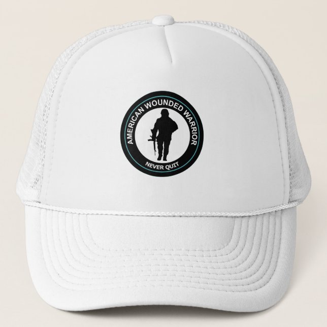 GORRA DE GUERRA HERIDA ESTADOUNIDENSE (Anverso)