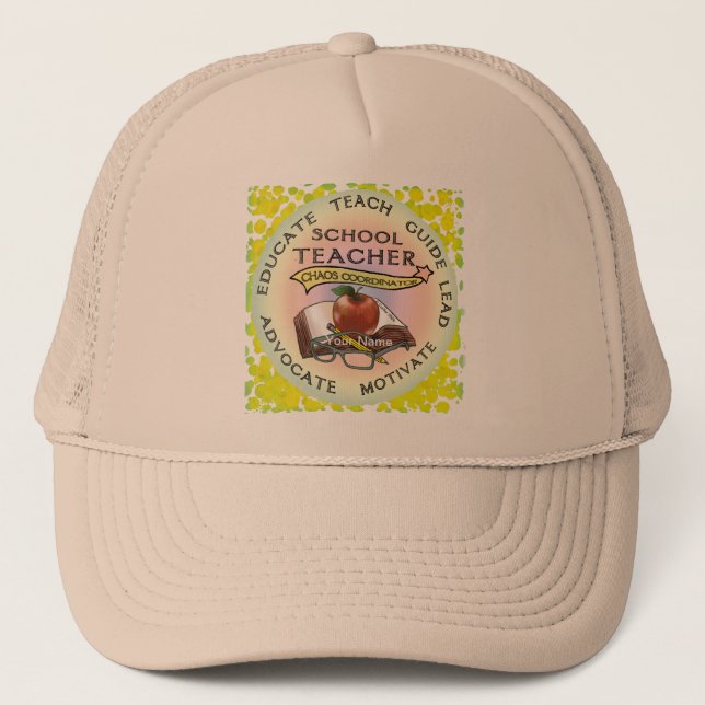 Gorra de guía de profesores de escuela (Anverso)