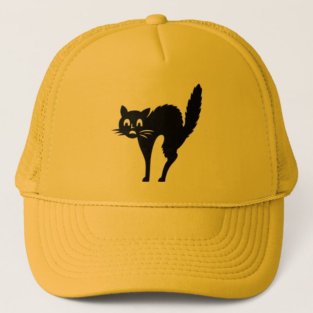 Gorra de Halloween para un gato aterrador (Anverso)