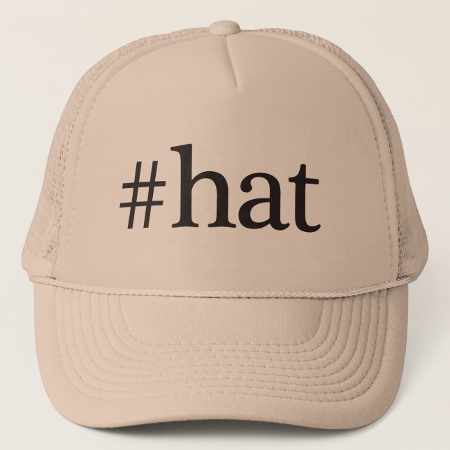 Gorra de Hashtag (Anverso)
