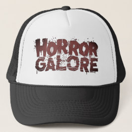 Gorra de horror negro malvada