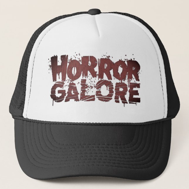 Gorra de horror negro malvada (Anverso)