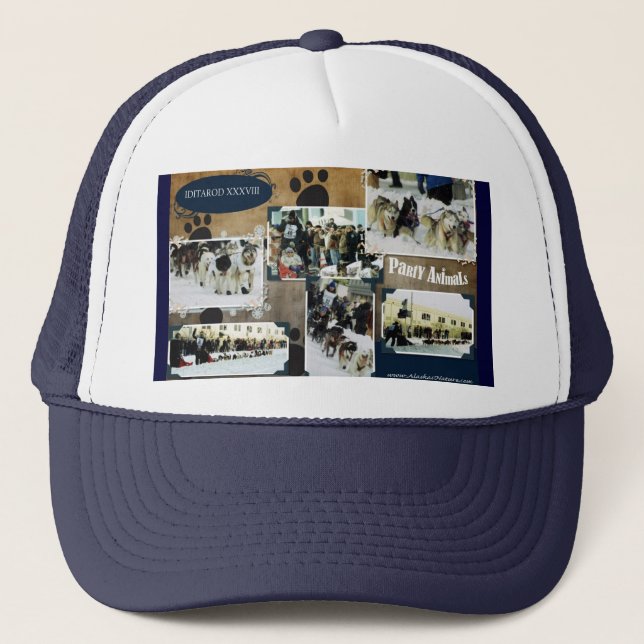 Gorra de Iditarod 2010 (Anverso)