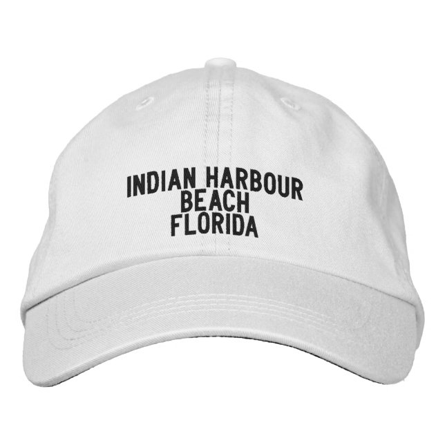 Gorra de Indian Harbor Beach Florida (Anverso)